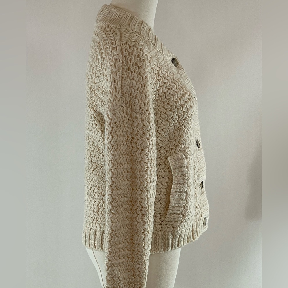 Madewell Bomber Cardigan Sweater, XS - Picture 6 of 10